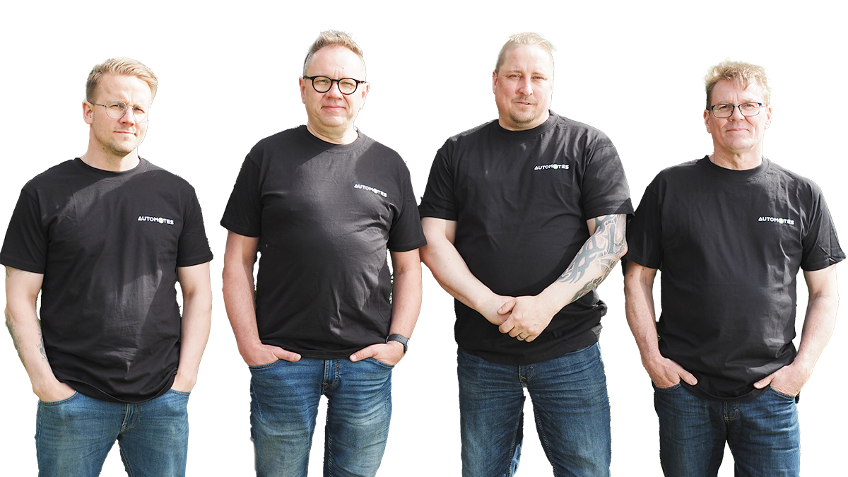 Automatesin neljä yrittäjää